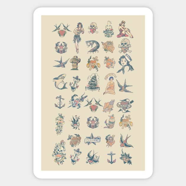 TATTOO DESIGNS Sticker by GrampaTony